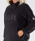 Dope Cozy W Fleece-hoodie Dame Black