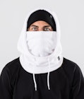 Cozy Hood Facemask White, Image 1 of 6