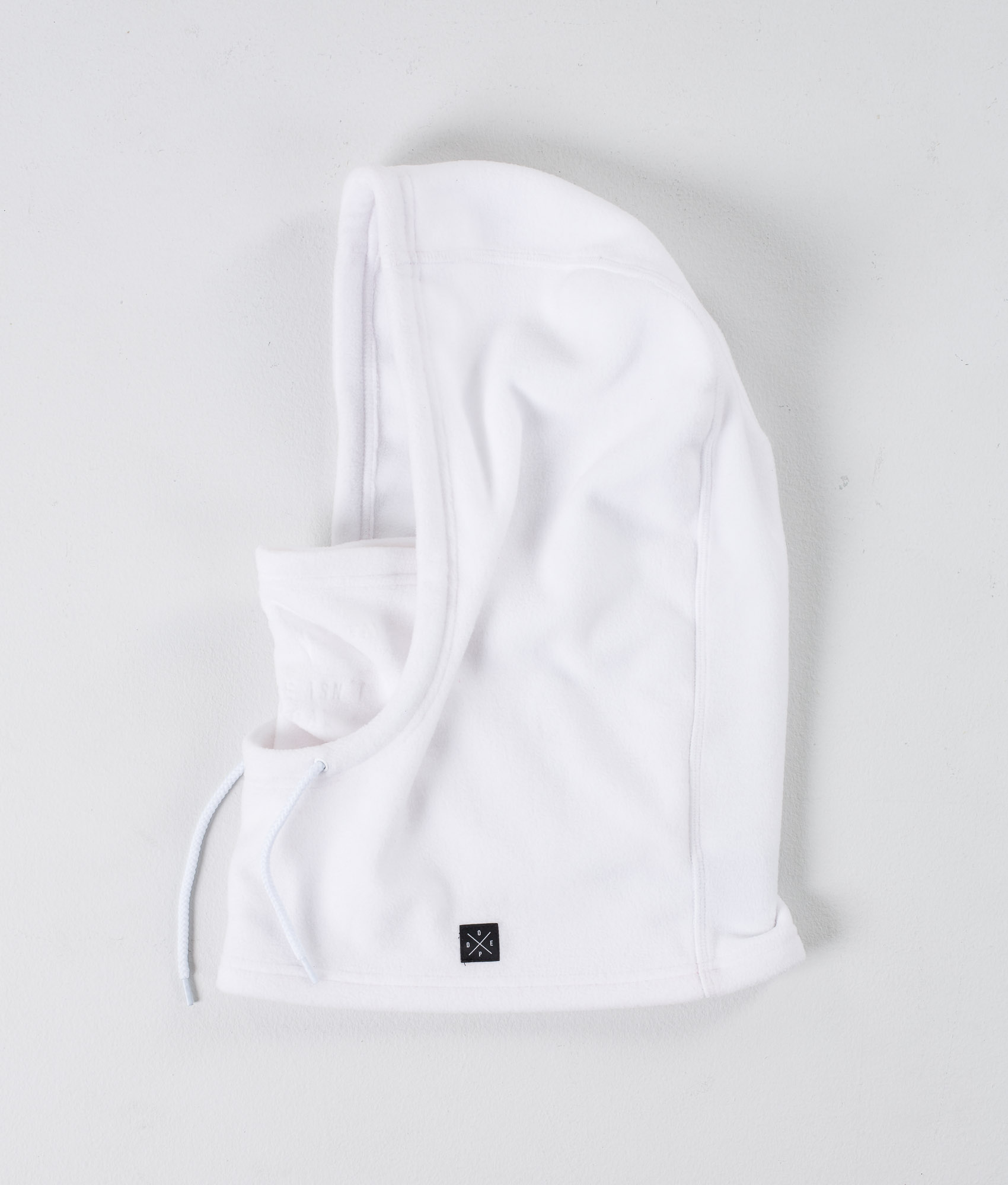 Dope Cozy Hood Facemask Men White