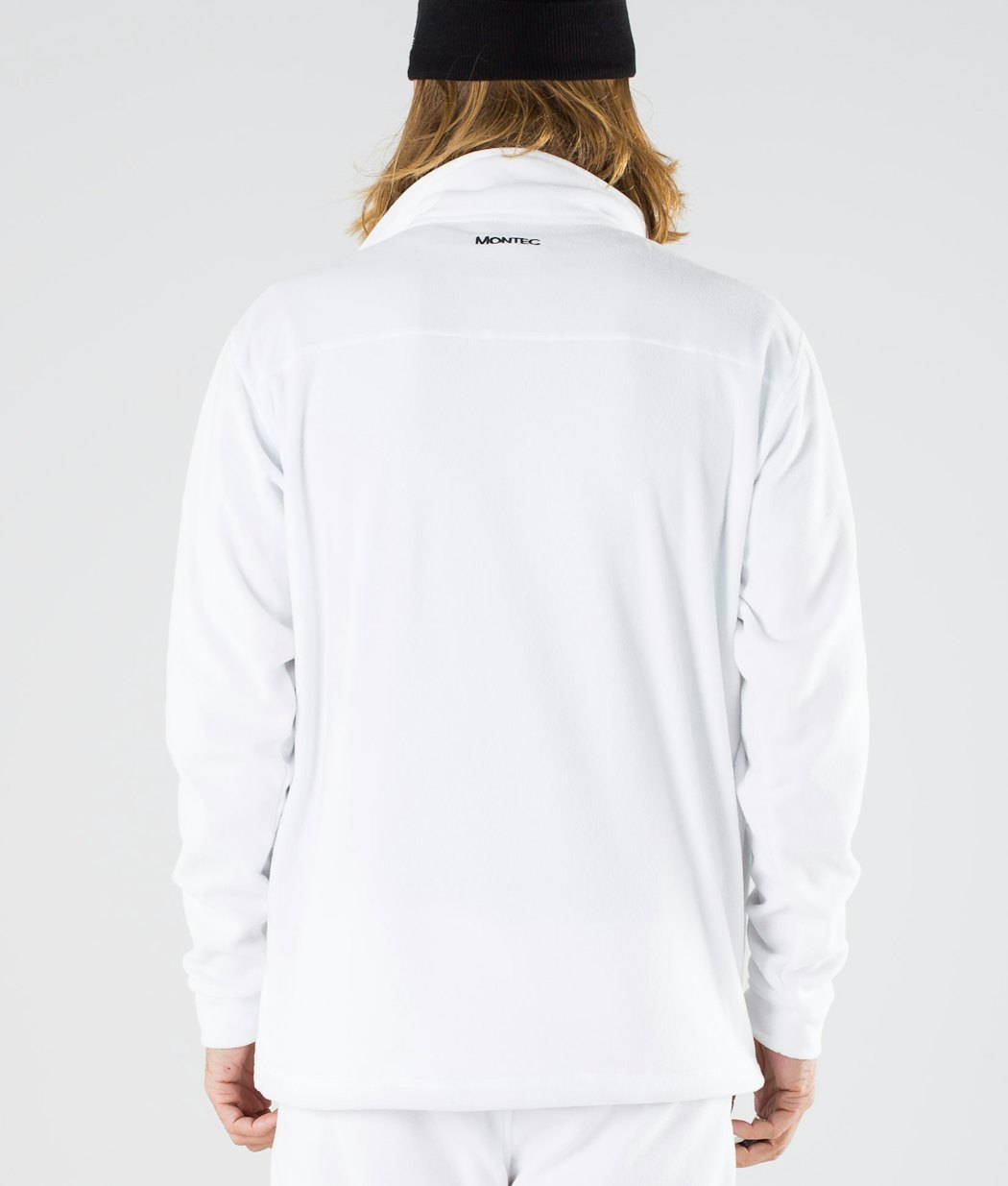 Montec Echo Men's Fleece Sweater White
