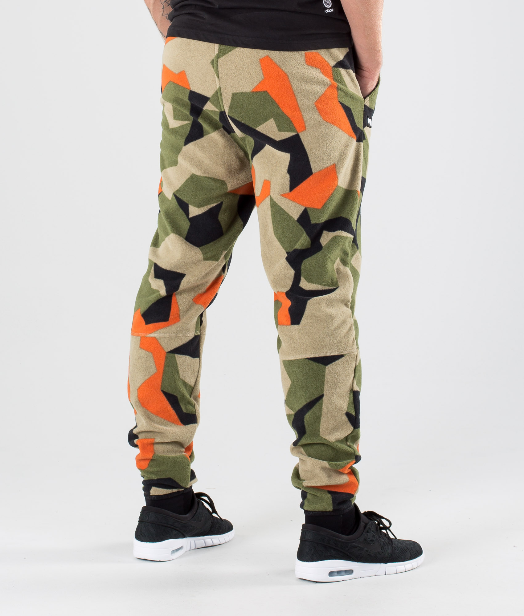 Unisex Mens Womens Hip Hop Camo Cargo Joggers Pants With Pockets  Orange   CD188IRUXNE  Ropa Ropa tumblr Pantalones