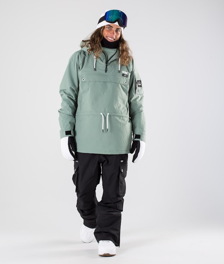 Dope Annok 2019 Kurtka Snowboardowa Mężczyźni Faded Green