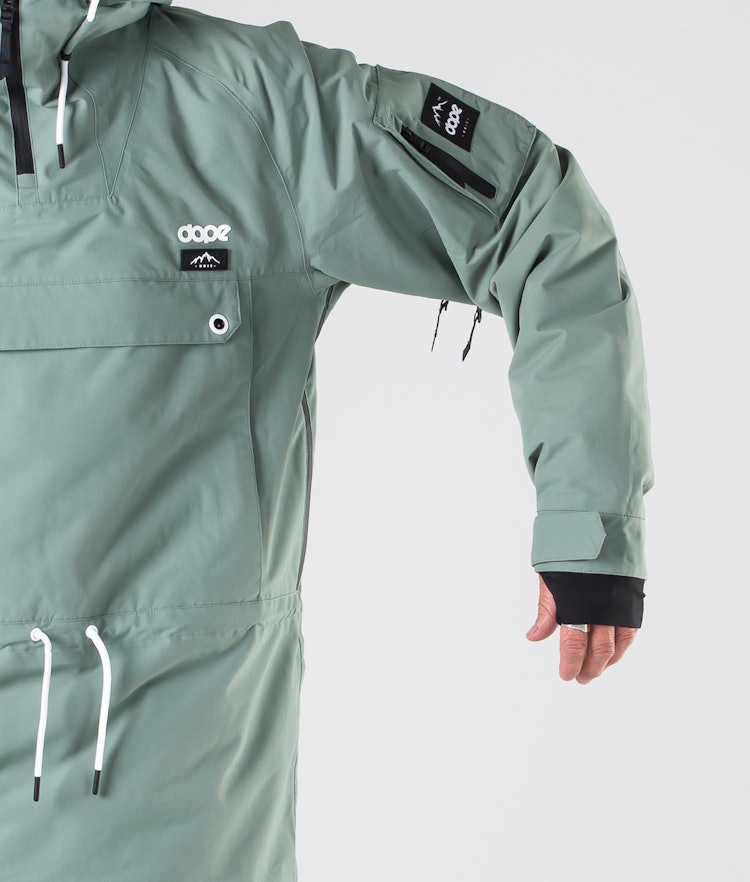 Dope Annok 2019 Snowboard Jacket Men Faded Green