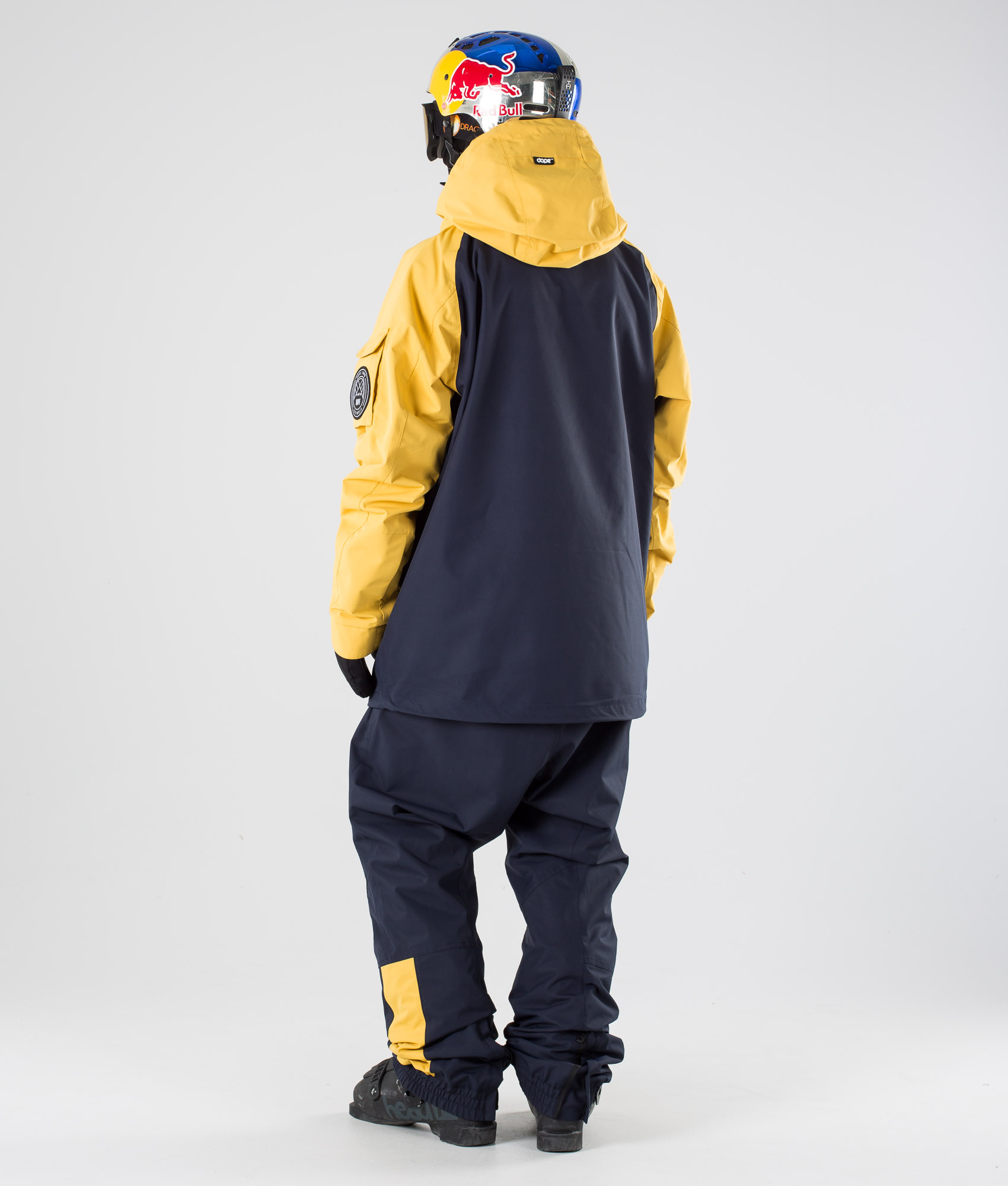 Dope Jt Annok Ski Jacket Yellow Grey Marine Ridestore Com