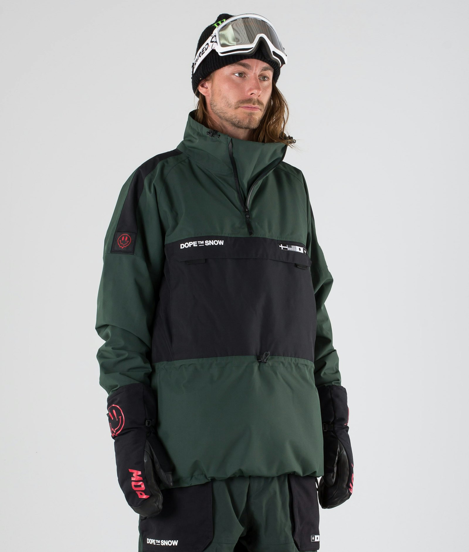 KB Annok NH Veste Snowboard Homme Green Black