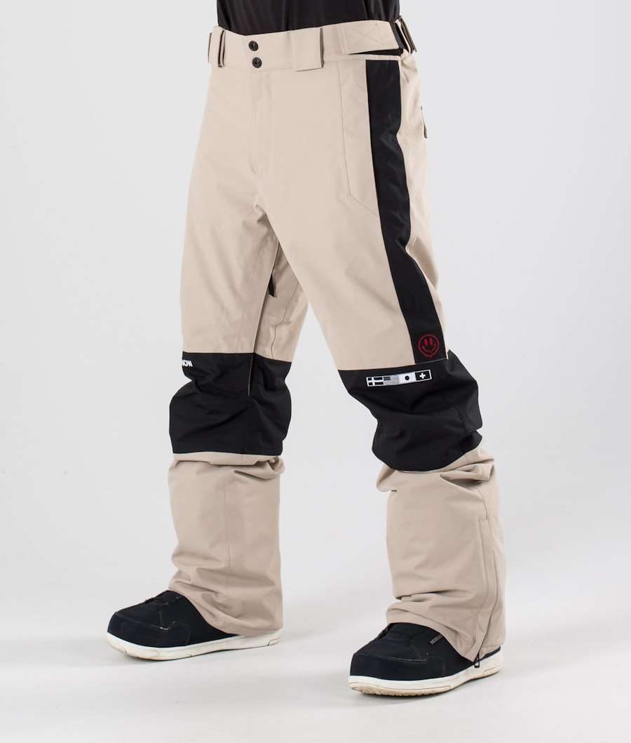 KB Hoax II Pantalon de Snowboard Homme Sand Black
