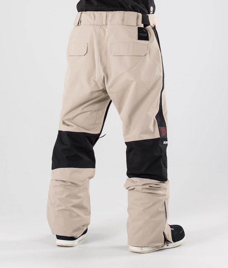Dope KB Hoax II Spodnie Snowboardowe Mężczyźni Sand/Black