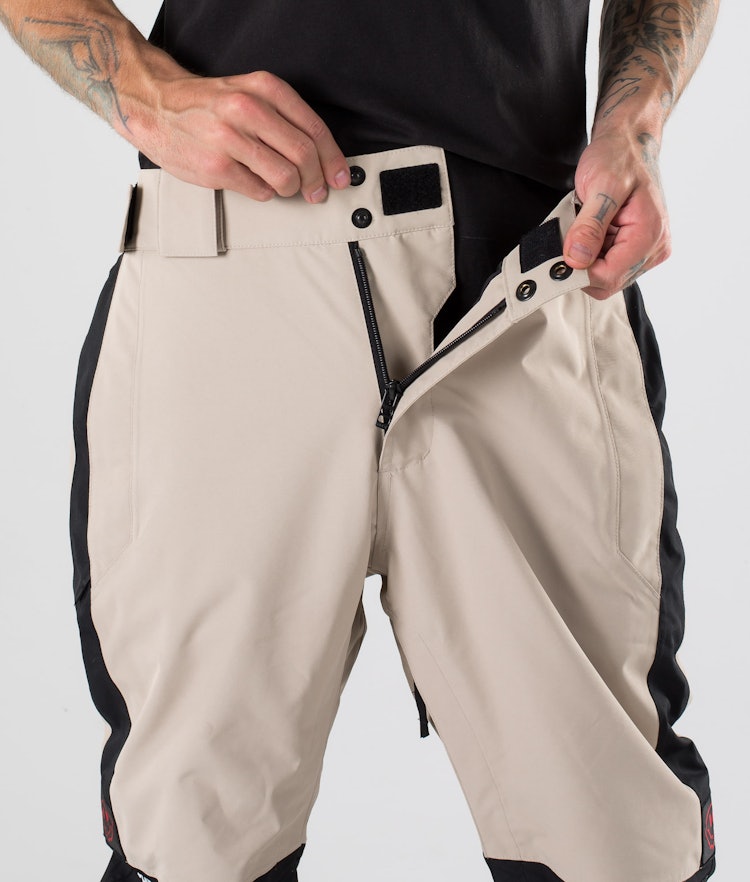 KB Hoax II Pantalon de Snowboard Homme Sand/Black