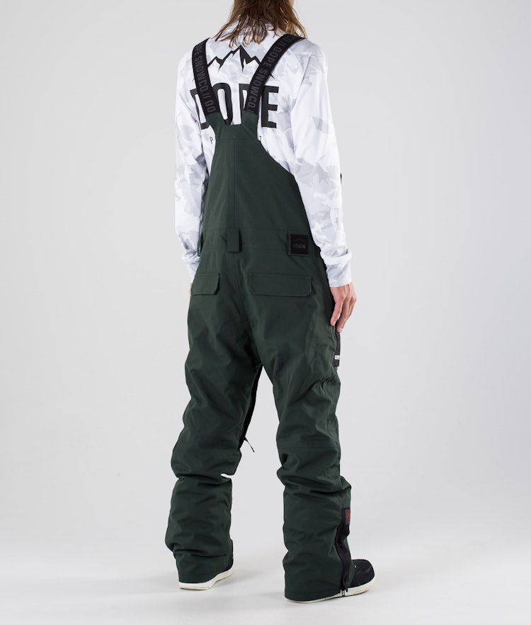 Dope Notorious KB Pantaloni Snowboard Uomo Green/Black