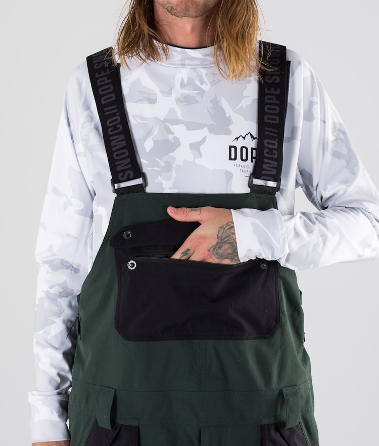 Dope Notorious KB Kalhoty na Snowboard Pánské Green/Black