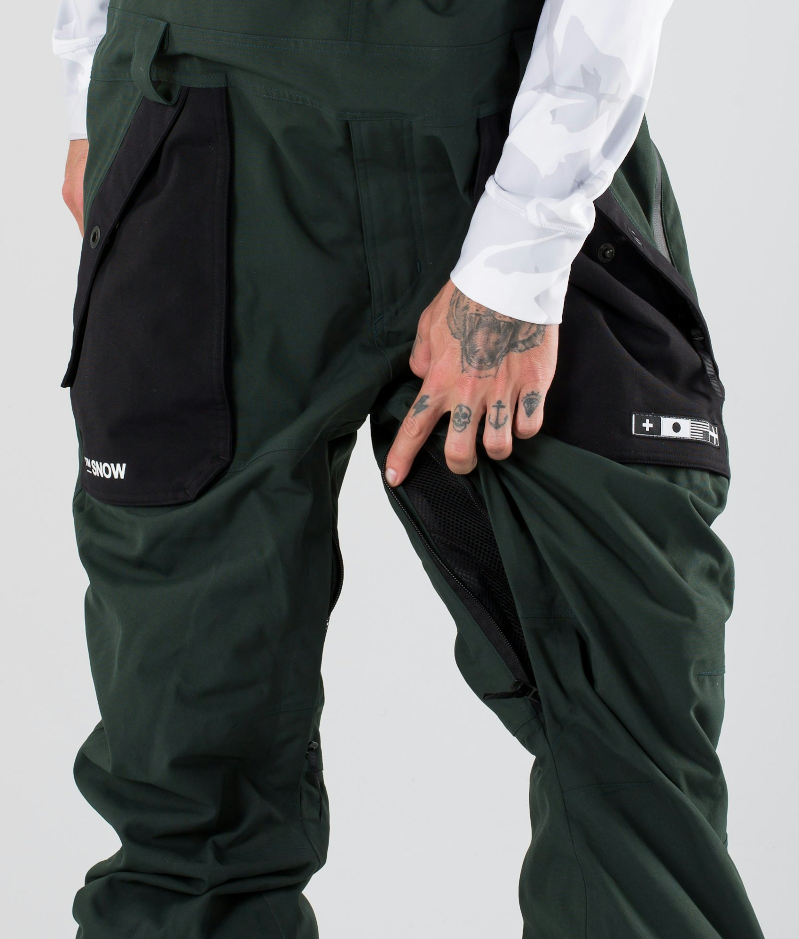Dope Notorious KB Pantalon de Snowboard Homme Green/Black