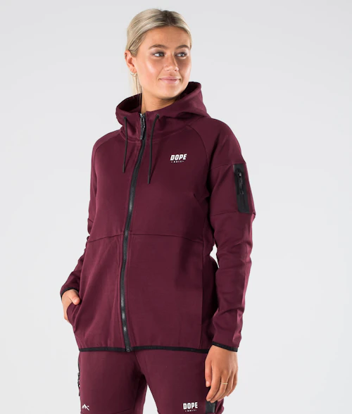 Ronin W Full Zip Burgundy