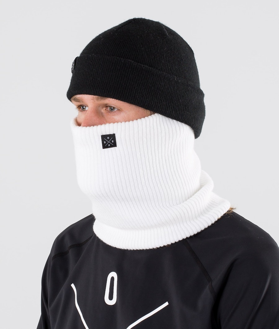 2X-UP Knitted Facemask Men Optic White