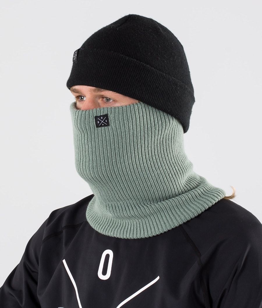 Dope 2X-UP Knitted Facemask Faded Green