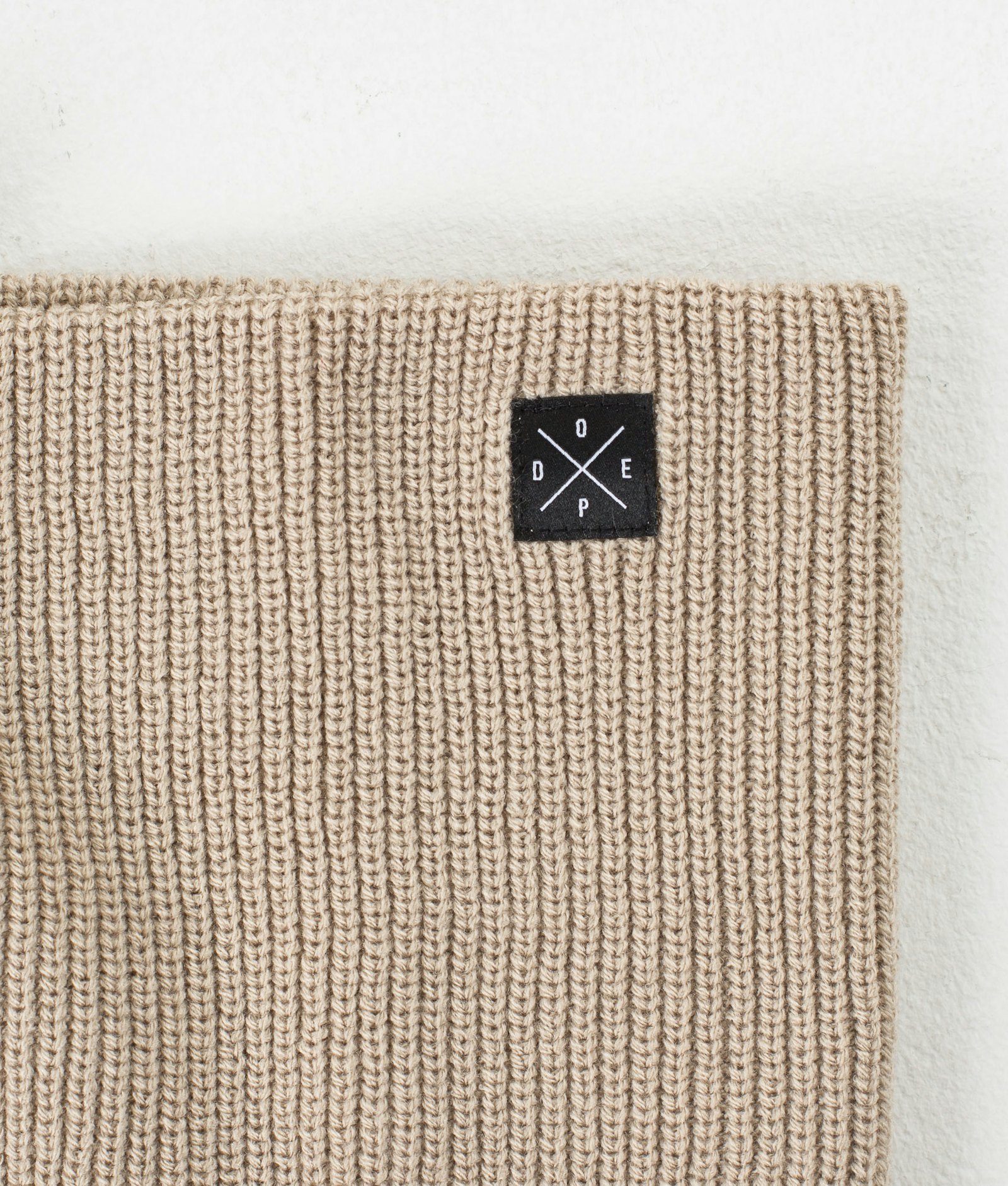 Dope 2X-UP Knitted Ansiktsmask Sand
