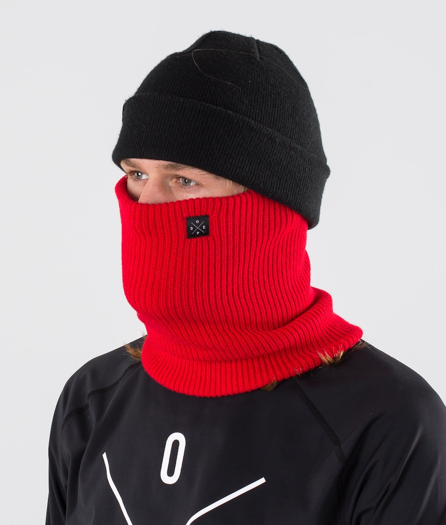  2X-UP Knitted Tour de cou Homme Red
