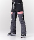 Dope Grace 2019 Kalhoty na Snowboard Dámské Black/Pink/Pearl