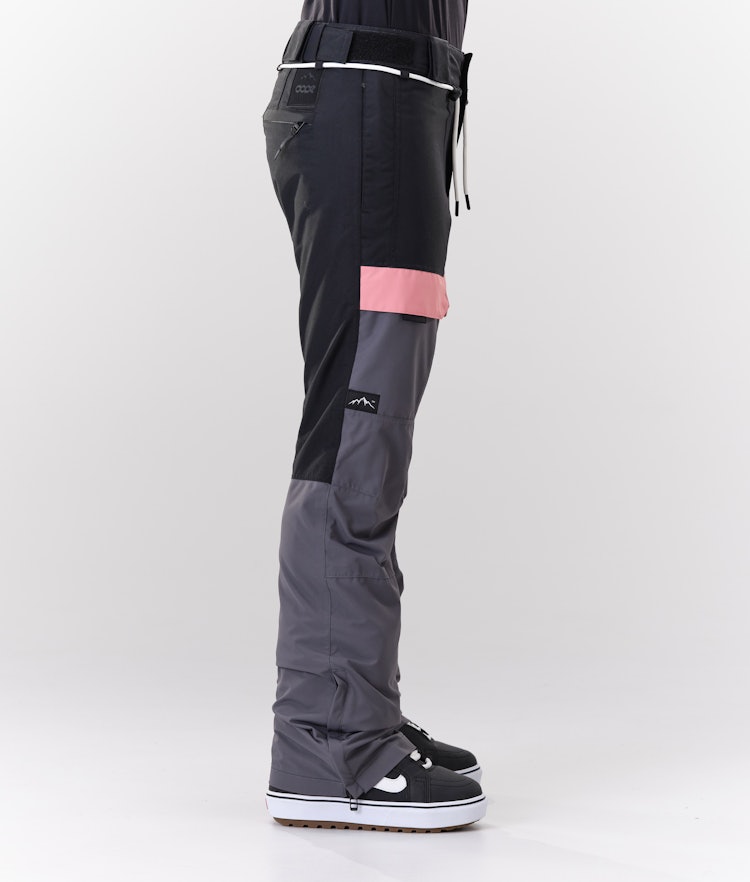 Dope Grace 2019 Pantalones Snowboard Mujer Black/Pink/Pearl