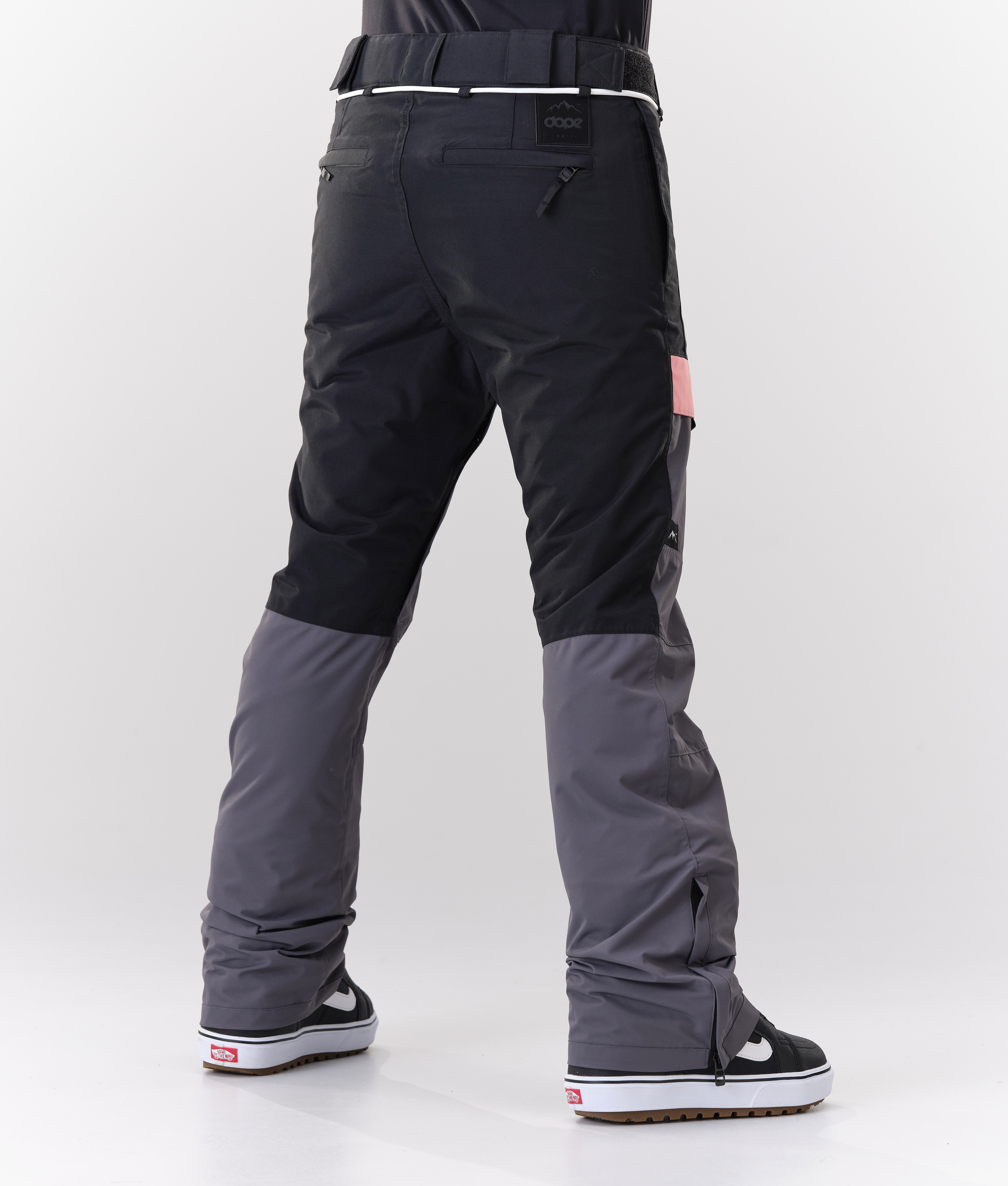 Dope Grace 2019 Snowboard Pants Women Black/Pink/Pearl Dopesnow NZ