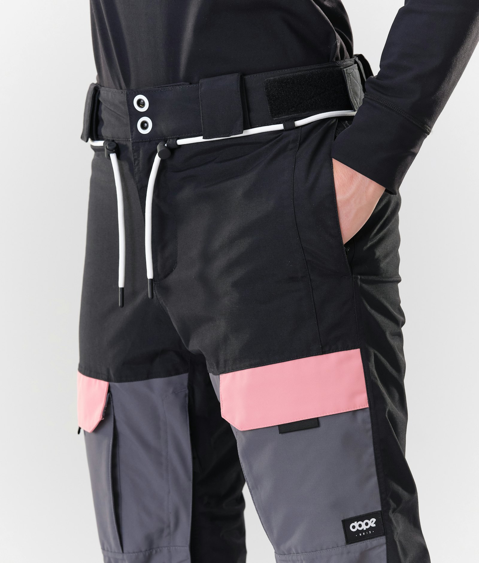 Dope Grace 2019 Pantalones Snowboard Mujer Black/Pink/Pearl