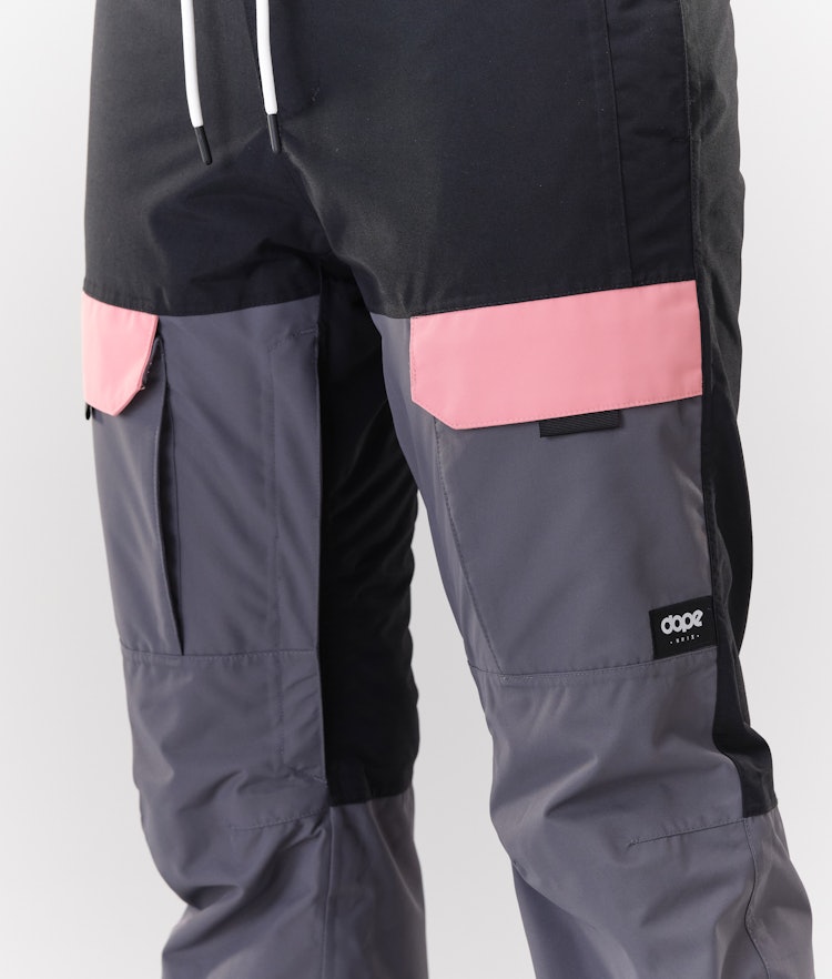 Dope Grace 2019 Snowboardhose Damen Black/Pink/Pearl