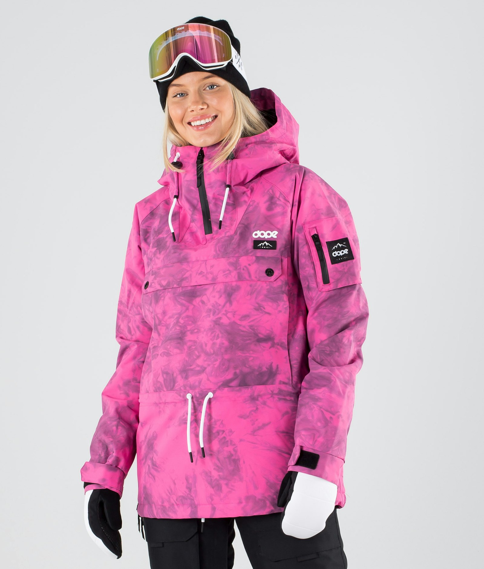 Dope Annok W 2019 Snowboard jas Dames Pink Tiedye
