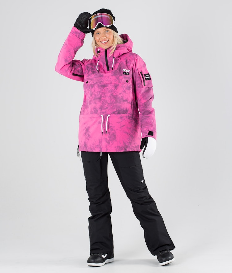 Dope Annok W 2019 Snowboard jas Dames Pink Tiedye