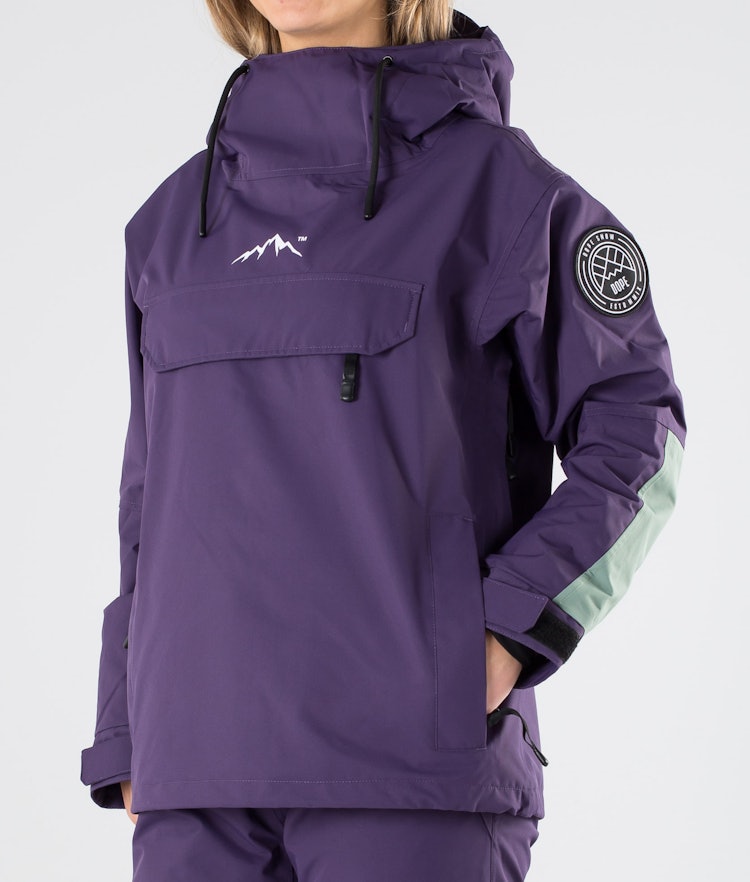 Blizzard W 2019 Snowboard Jacket Women Limited Edition Grape Faded Green, Image 5 of 10