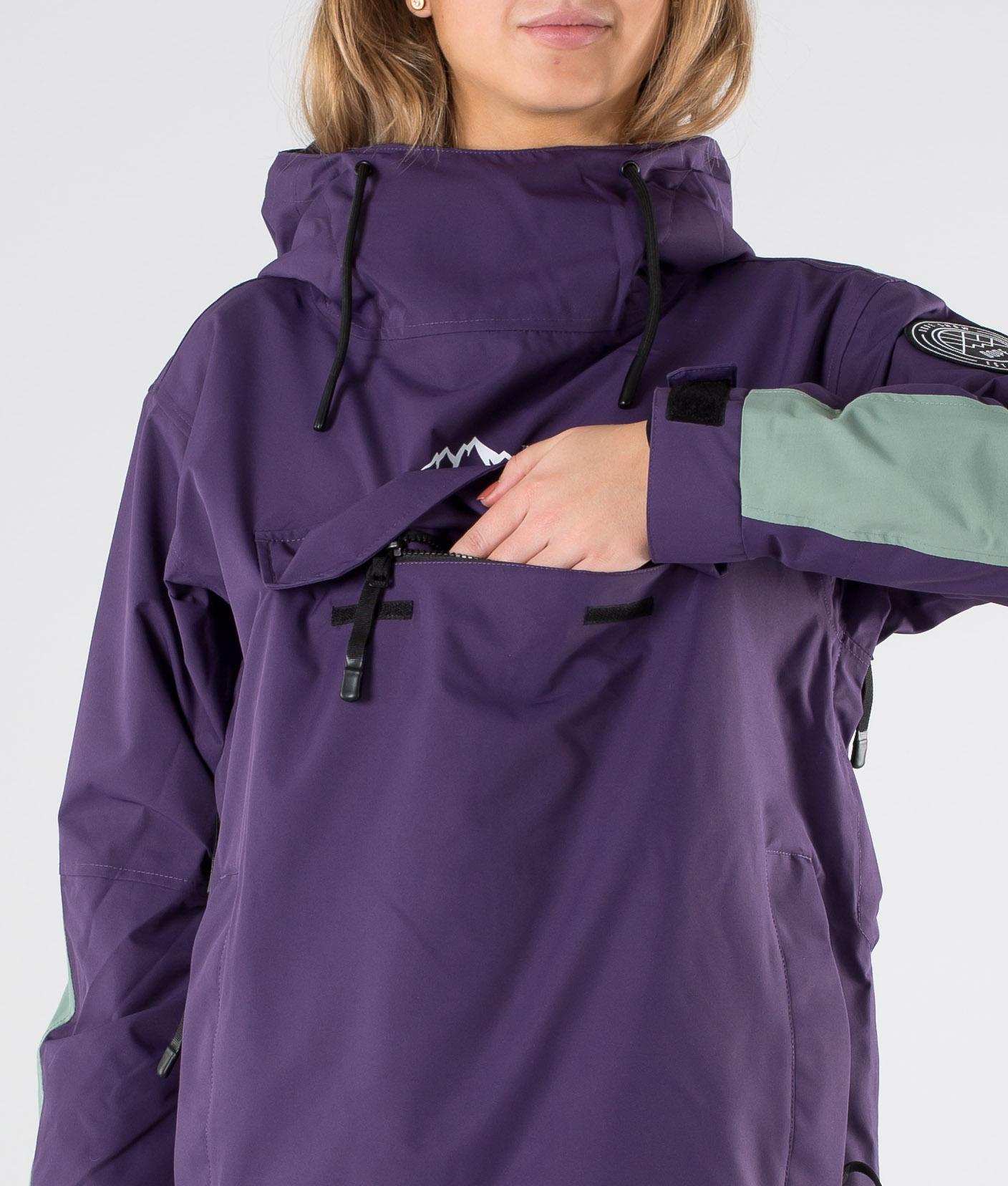 Dope Blizzard W 2019 Snowboard Jacket Women Limited Edition Grape Faded