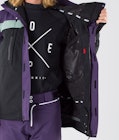 Dope Lunar Snowboard Jacket Men Grape Faded Green Black