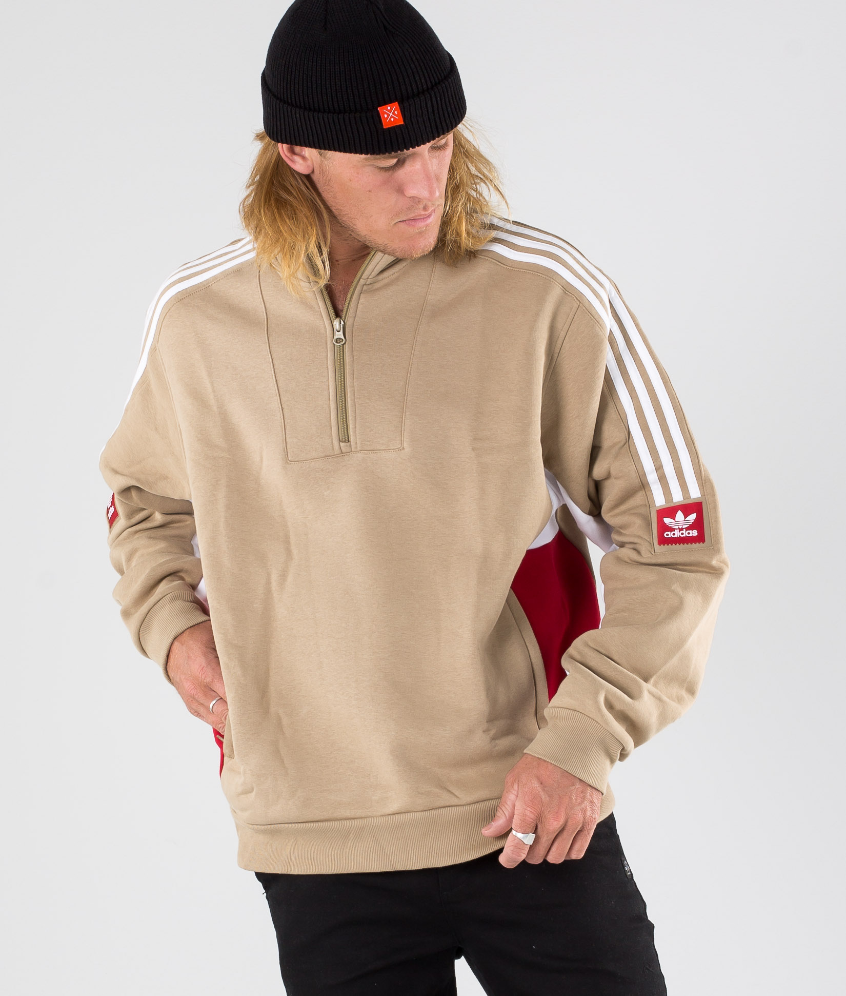 adidas skateboarding modular flc 2 sweatshirt