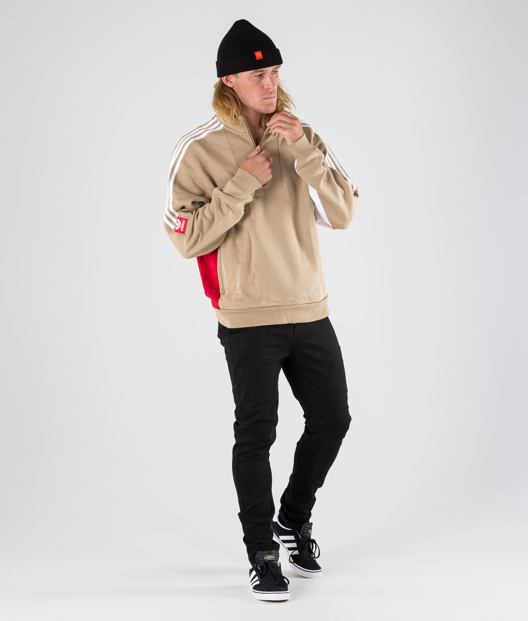 adidas skateboarding modular flc 2 sweatshirt