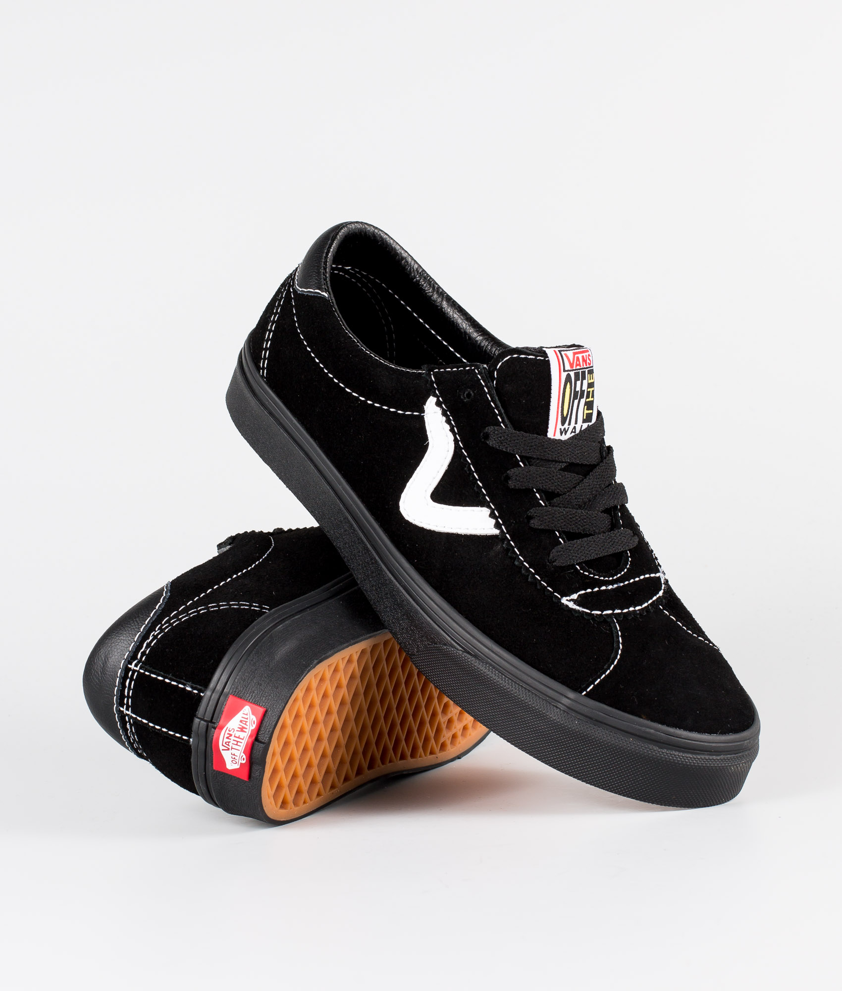 black vans off the wall shoes