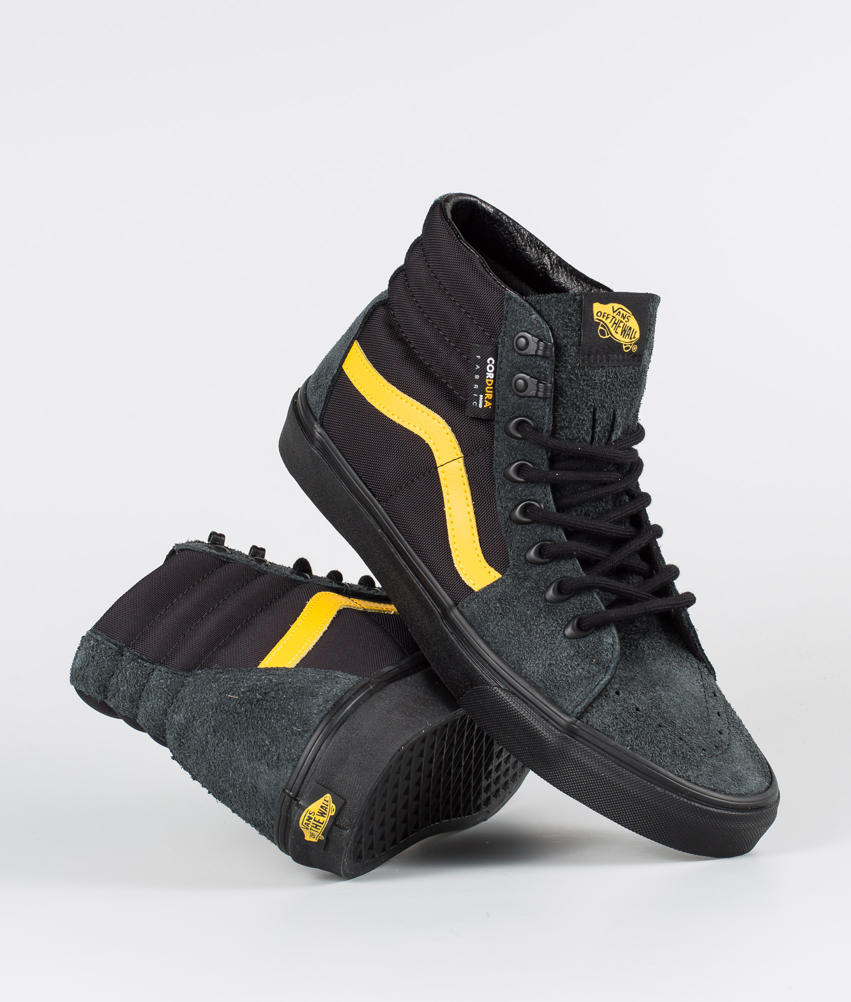 Vans Sk8-Hi Shoes (Cordura) Black - Ridestore.com