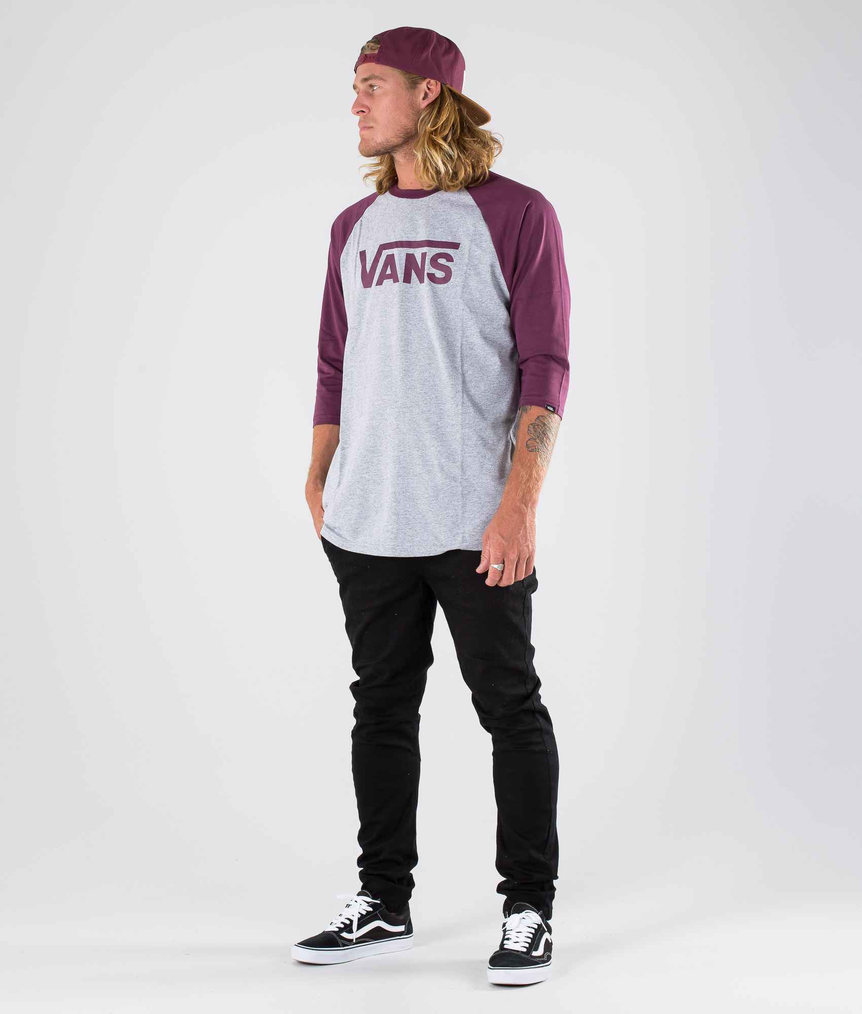 vans raglan t shirt