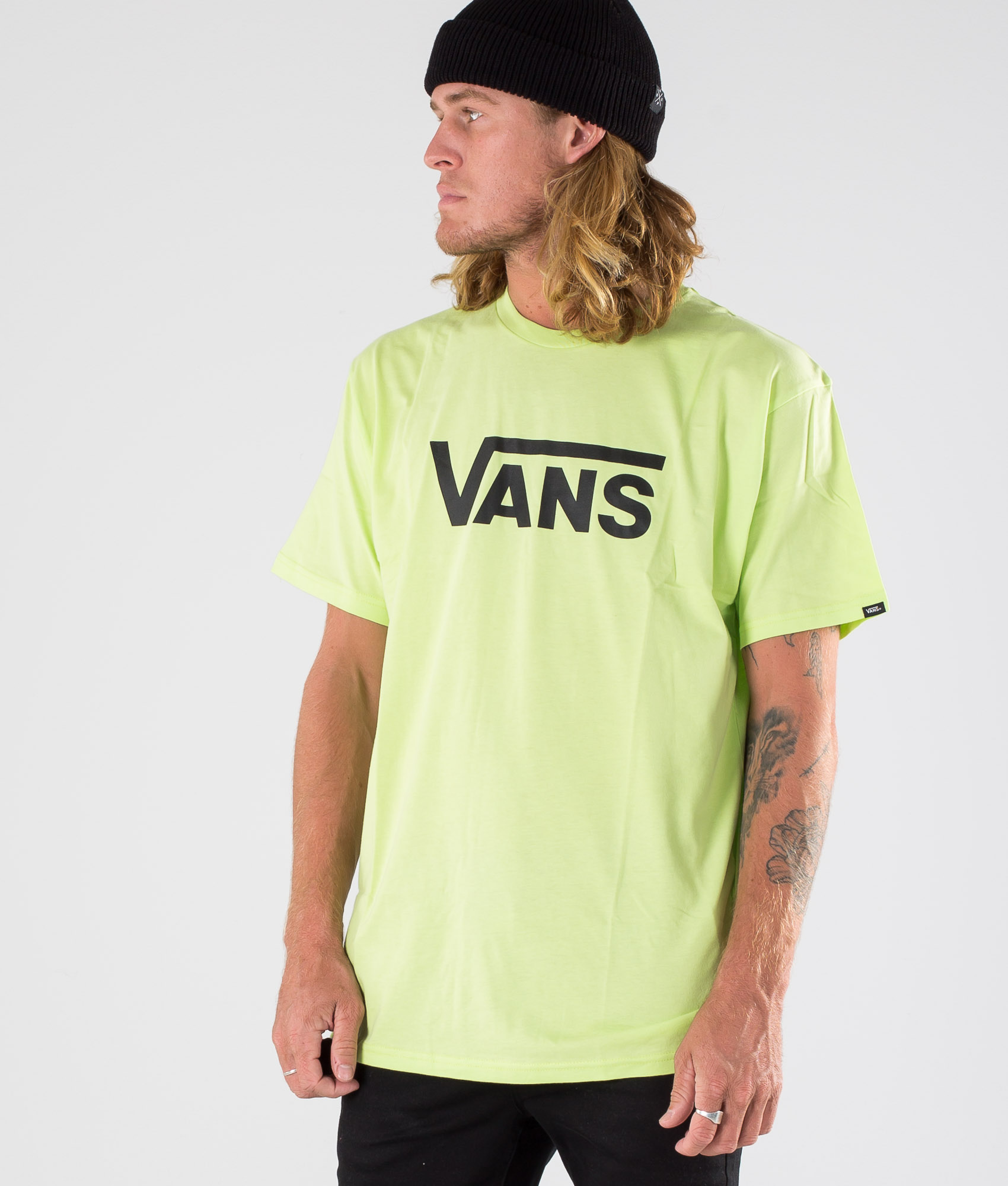 vans black sharp green