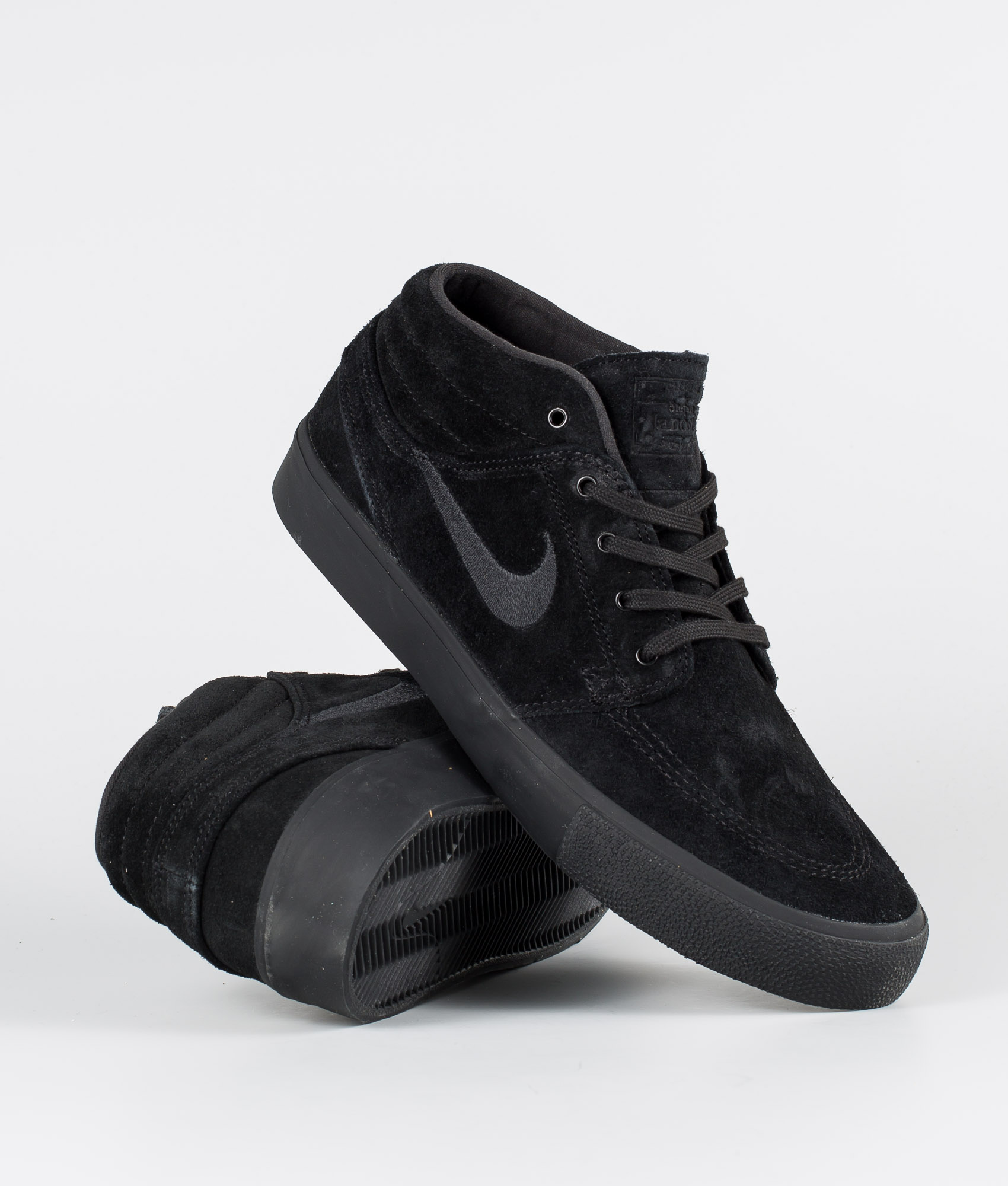 Nike SB Zoom Janoski Mid Rm Shoes Black/Black-Black-Black 