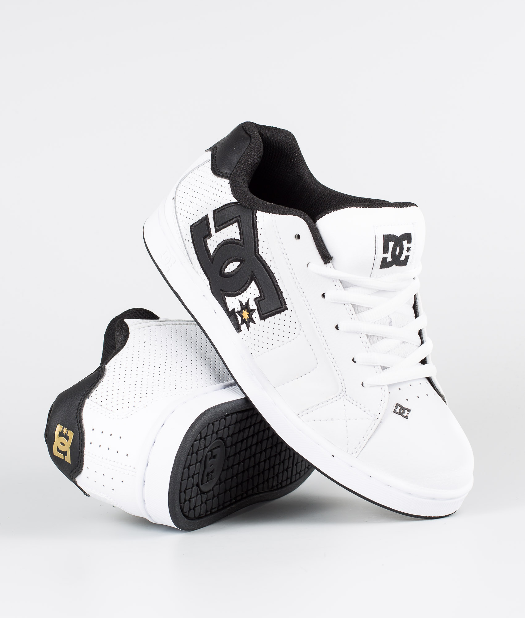 DC Net Shoes White/Gold - Ridestore.com