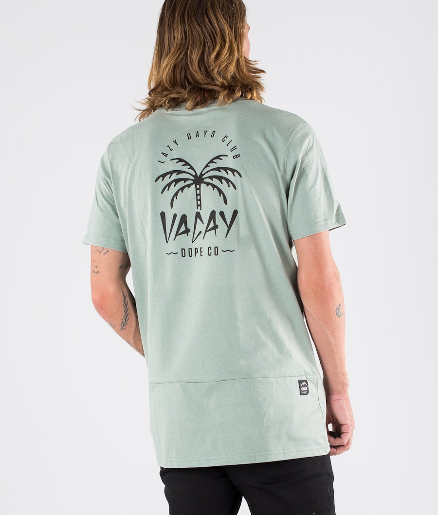 Dope Palm T-shirt Faded Green