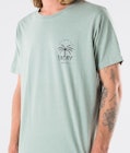 Dope Palm T-shirt Herre Faded Green