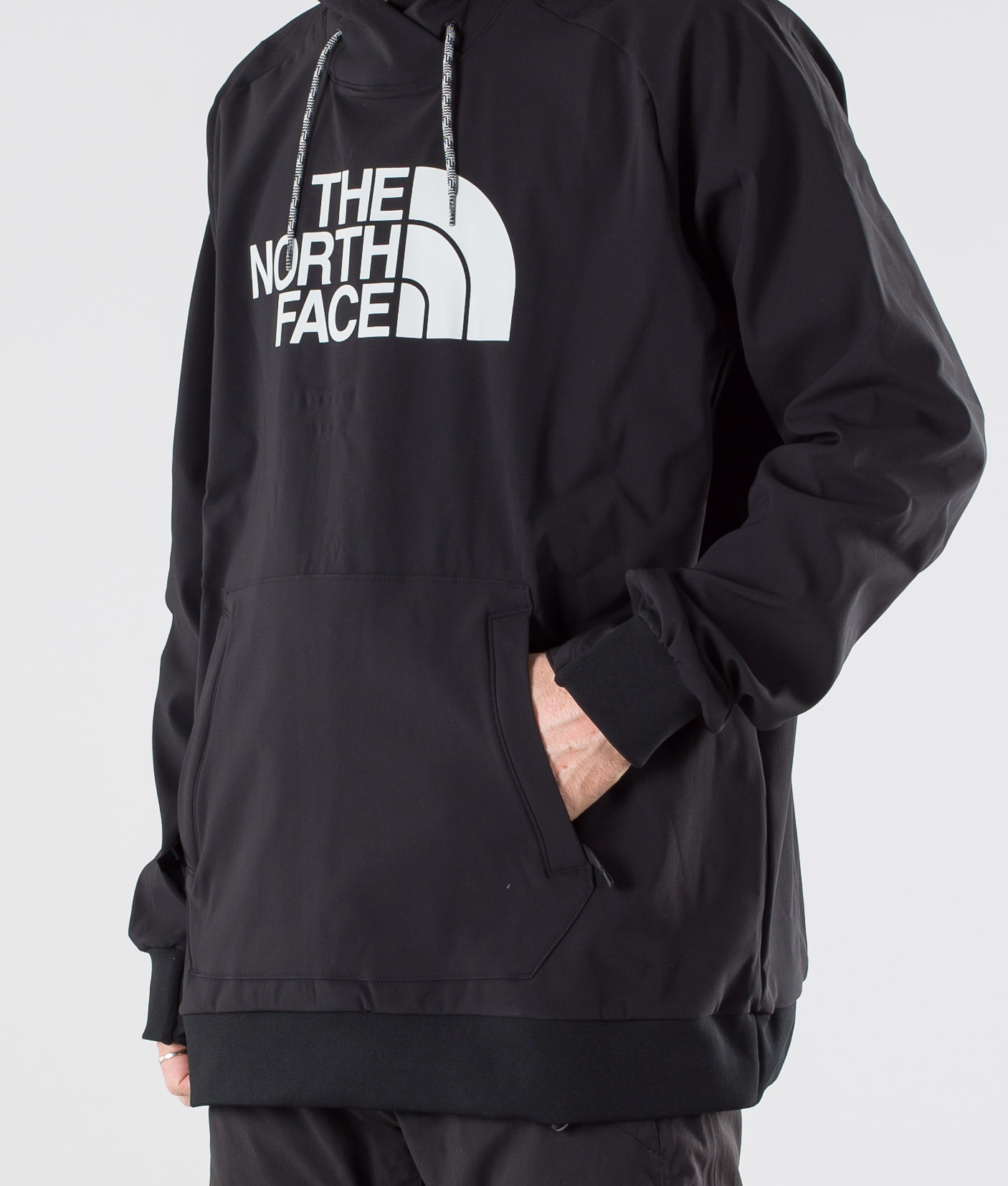 the north face tekno logo hoodie