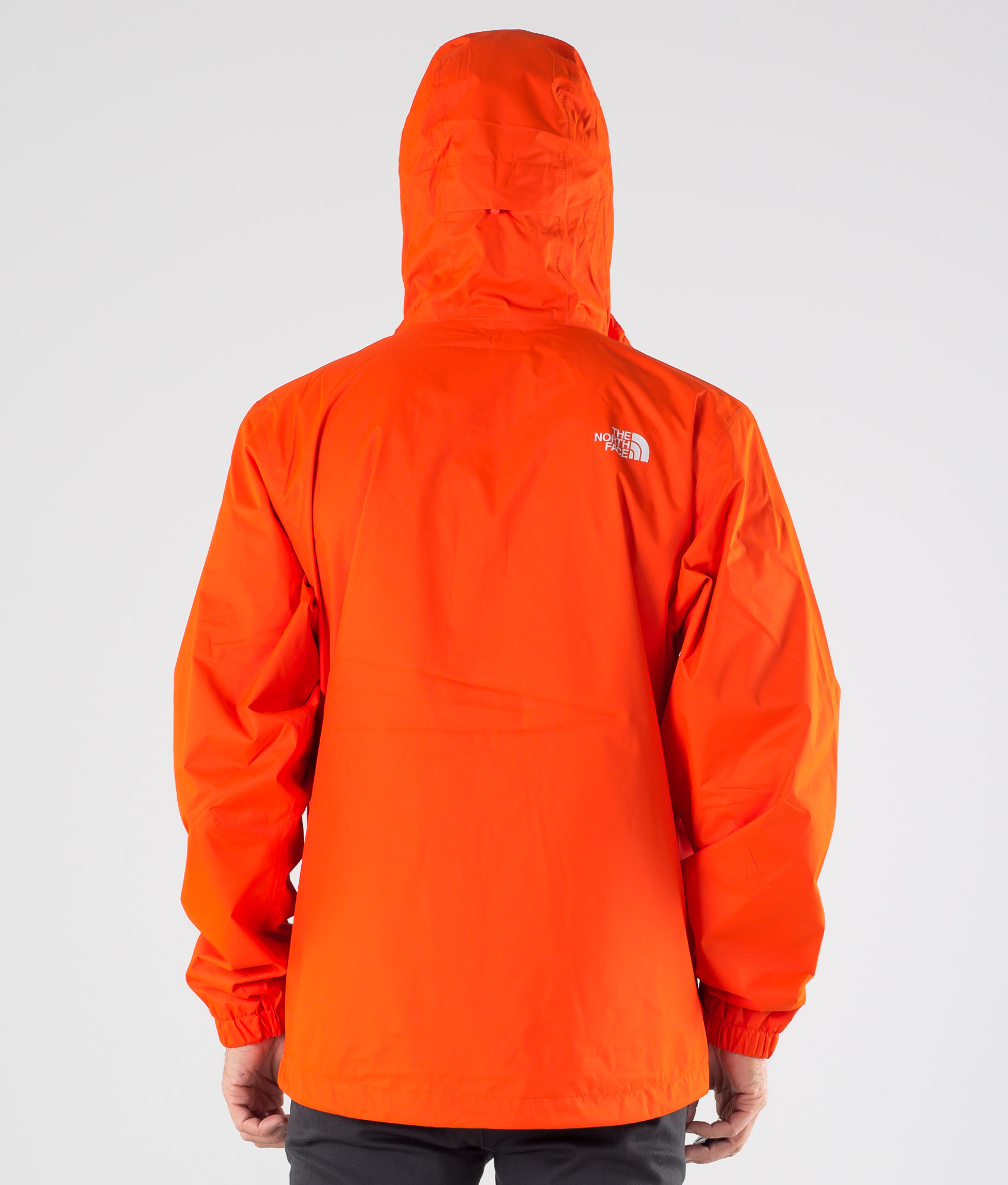 burnt orange north face jacket