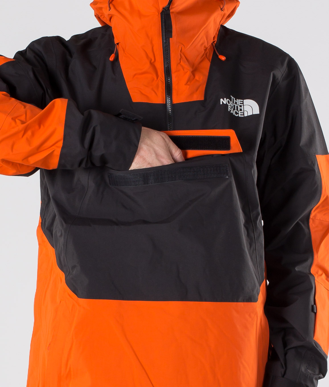 supreme the north face steep tech hooded jacket black