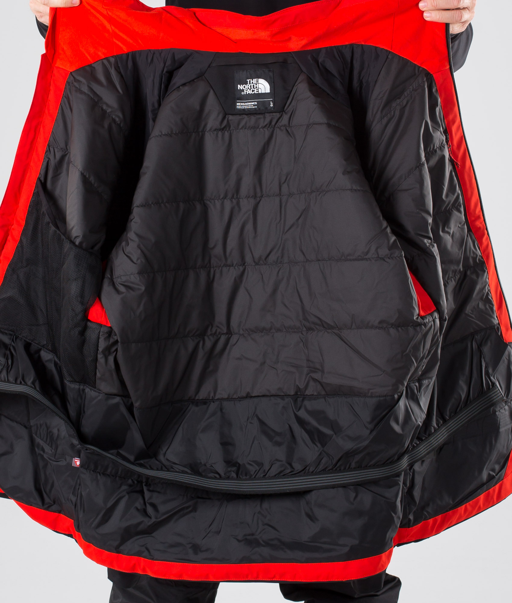 The North Face Chakal Snowboardjakke Fiery RedBlack The North Face Chakal Snowboardjakke Fiery RedBlack