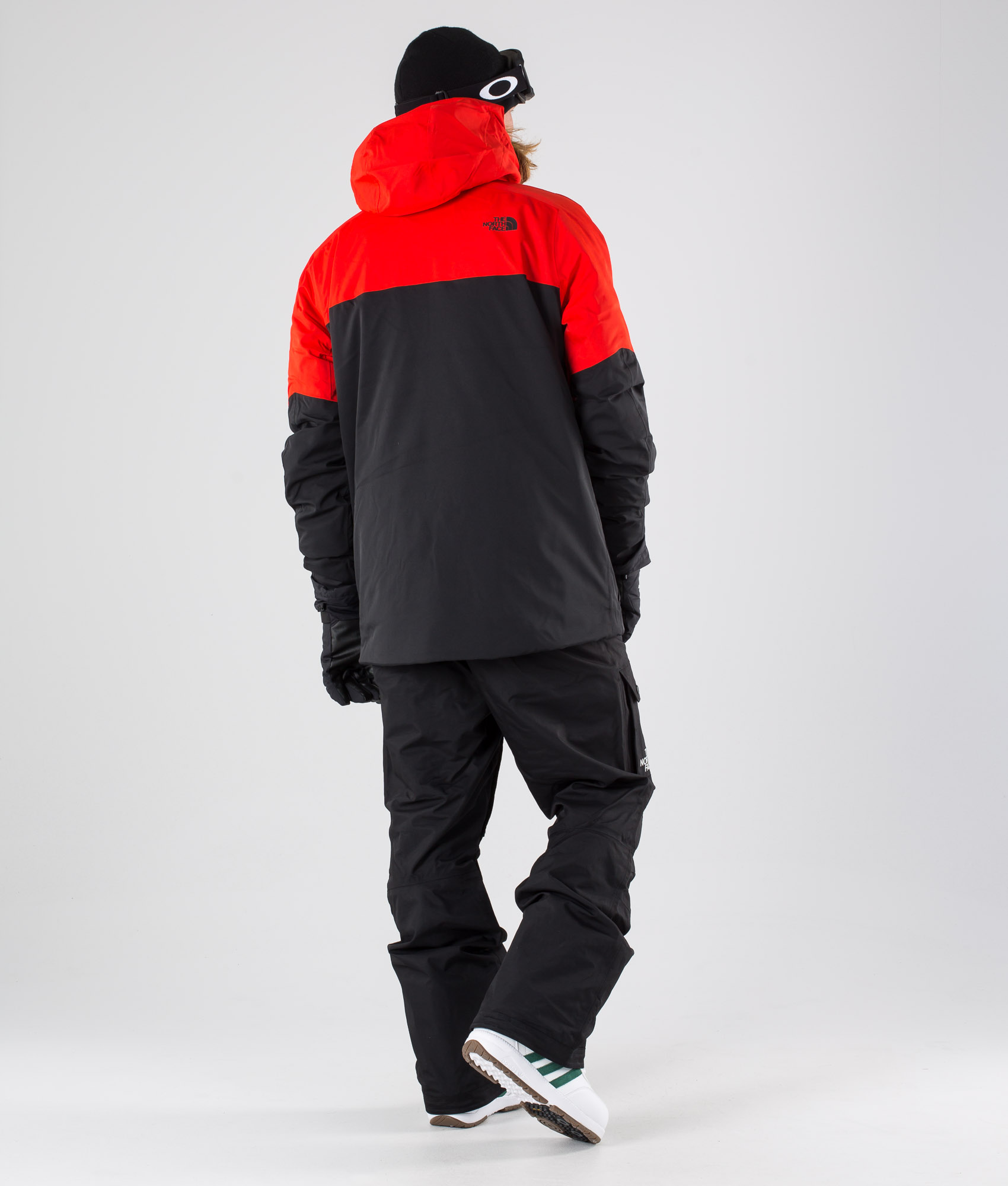 The North Face Chakal Snowboardjakke Fiery RedBlack The North Face Chakal Snowboardjakke Fiery RedBlack