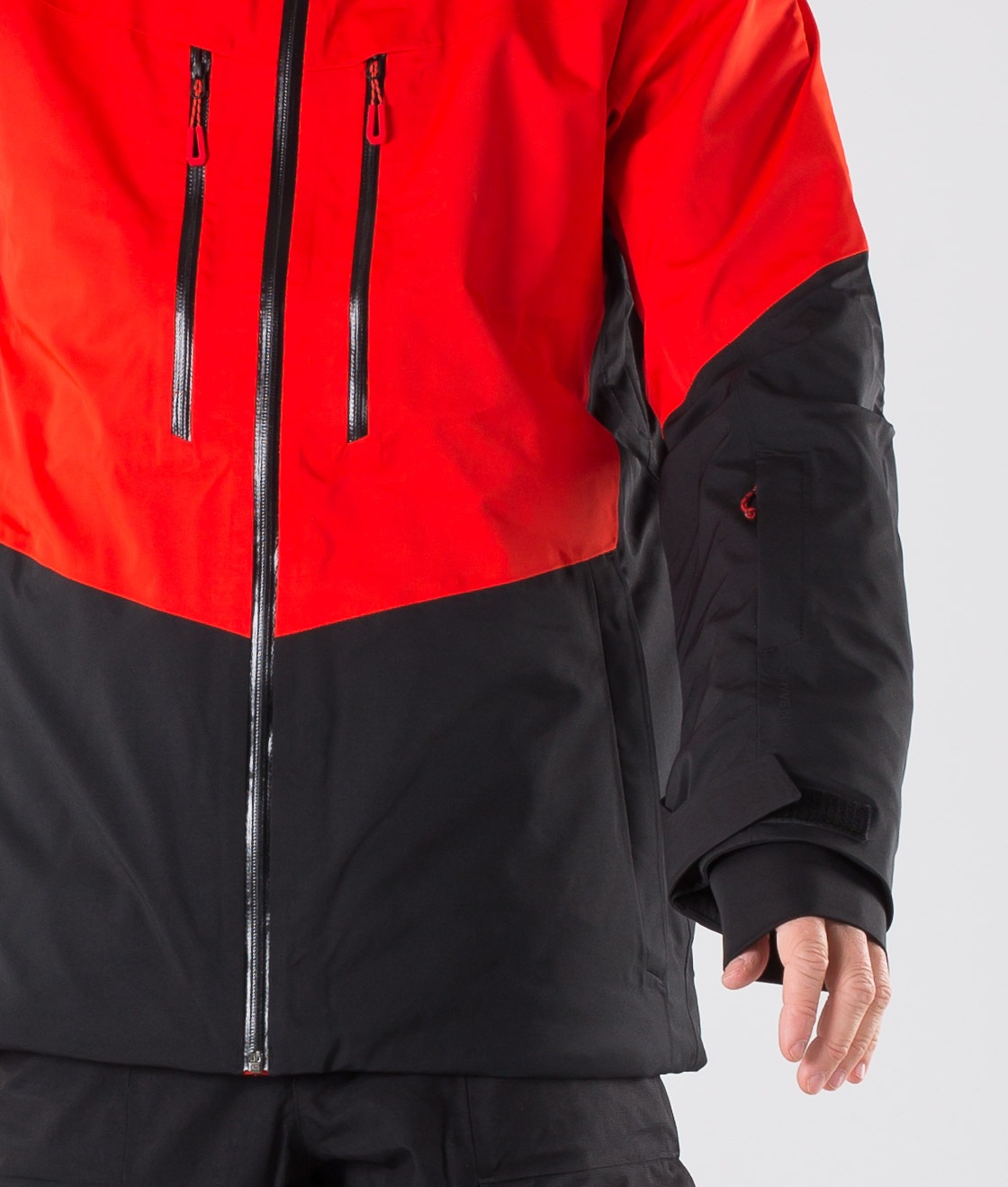The North Face Chakal Snowboardjakke Fiery RedBlack The North Face Chakal Snowboardjakke Fiery RedBlack