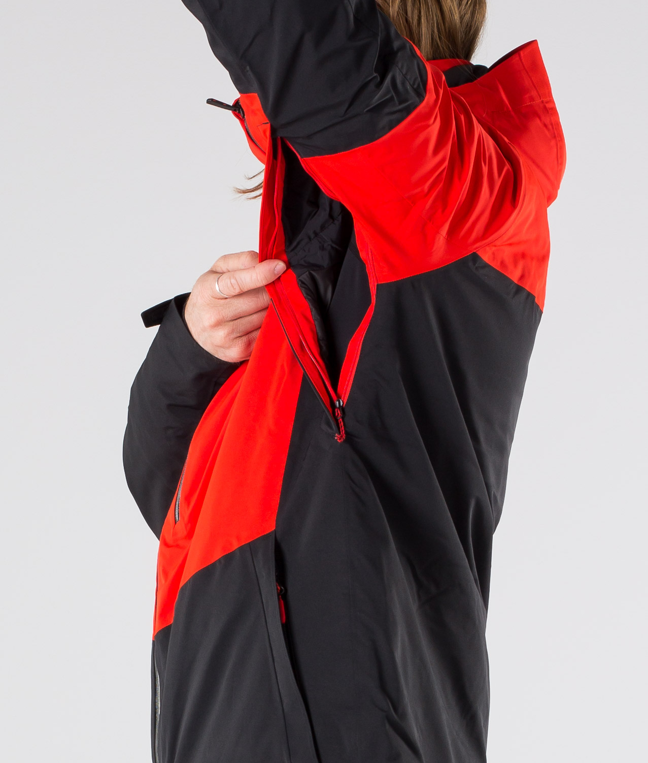 The North Face Chakal Snowboardjakke Fiery RedBlack The North Face Chakal Snowboardjakke Fiery RedBlack