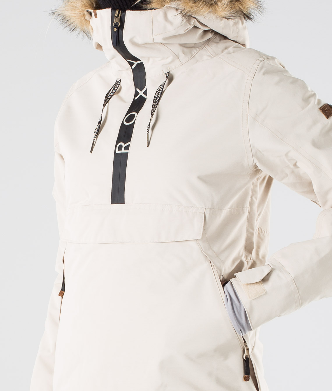 Roxy Shelter Snowboardjakke Oyster Gray Ridestore.no Roxy Shelter Snowboardjakke Oyster Gray Ridestore.no