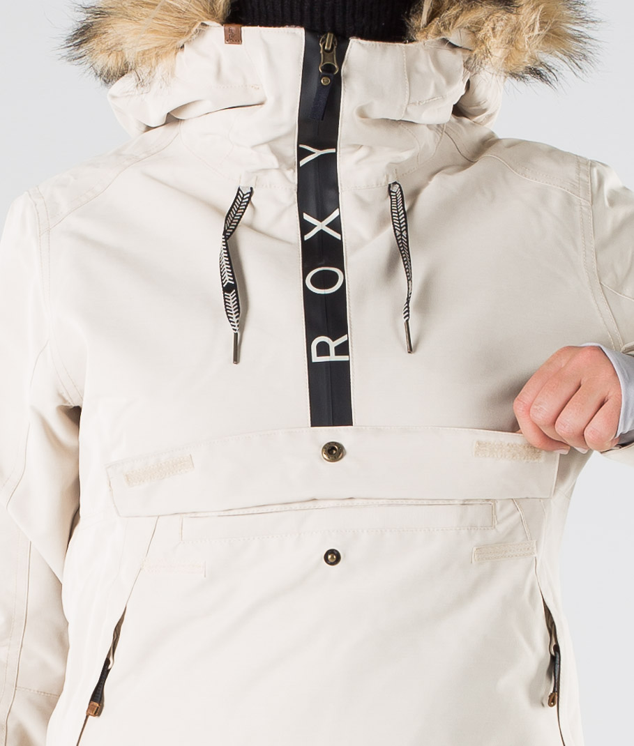 Roxy Shelter Snowboardjakke Oyster Gray Ridestore.no Roxy Shelter Snowboardjakke Oyster Gray Ridestore.no