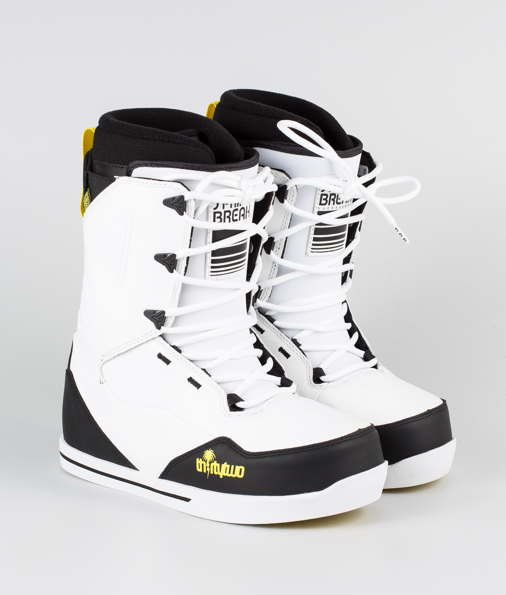Thirty Two Zephyr Premium Spring Break Snowboard Boots Mens Sz 11 White/Blk 32 